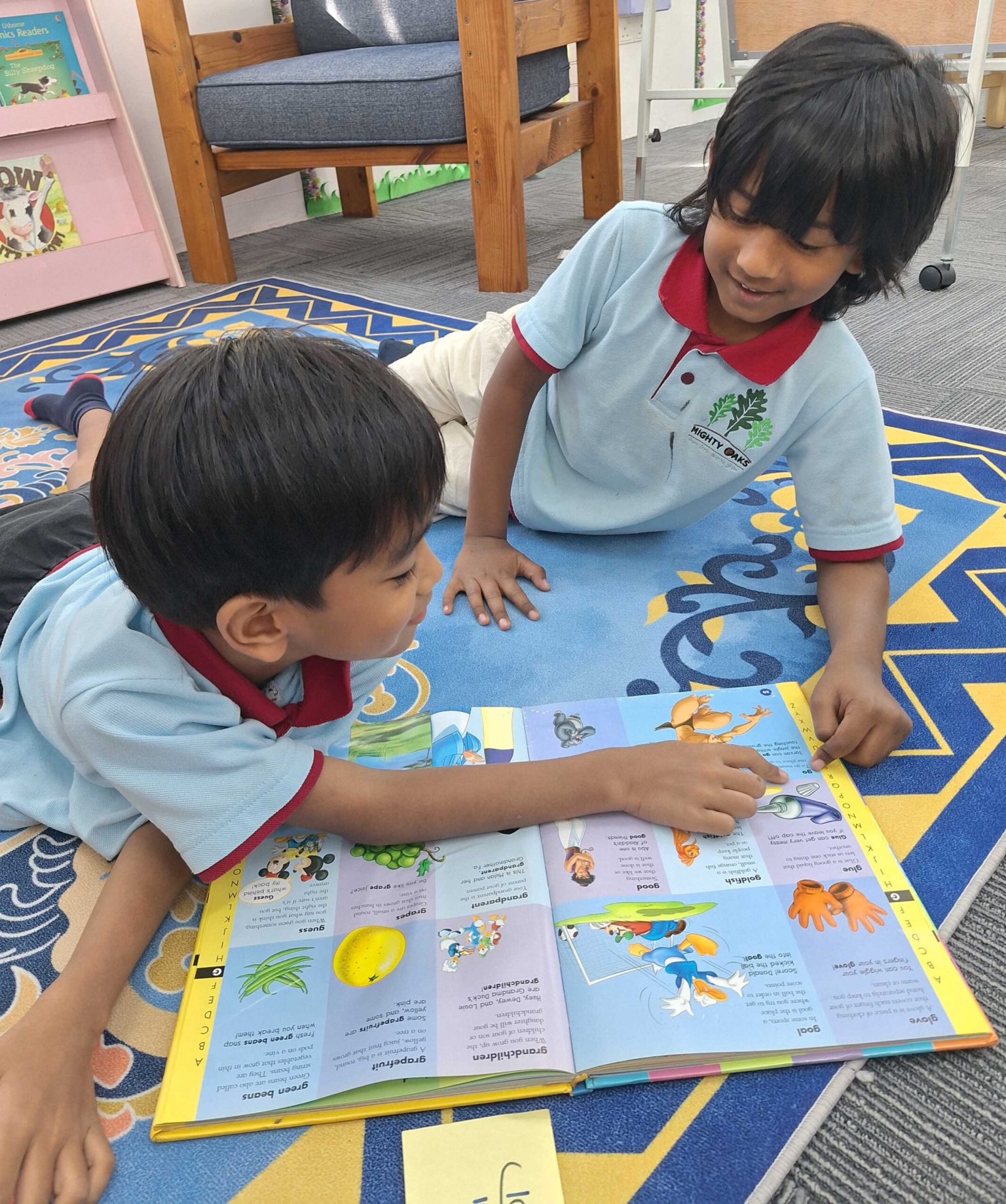 Nurturing and Safe Environment A warm, secure, and engaging space where children feel happy, encouraged, and excited to explore and learn.